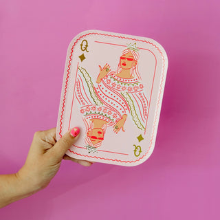 Queens Card Plate
