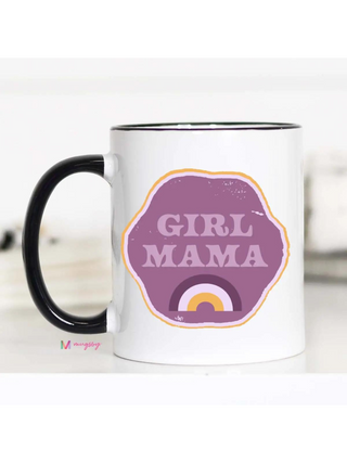 Girl Mama Retro Mug