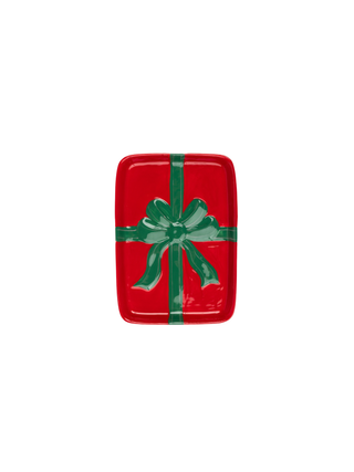 App Plate Wrapped in Cheer Red