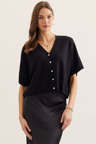 Best in Basic Cardi Black