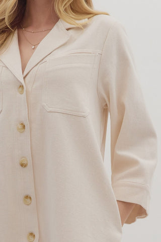 Cool Country Ecru Dress