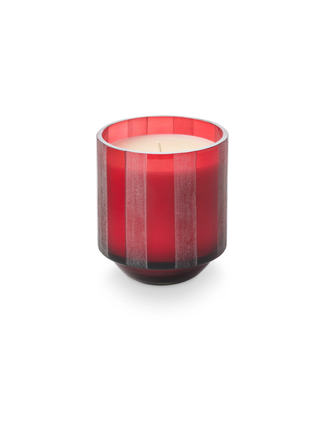 Cranberry Currant Etch Glass Candle