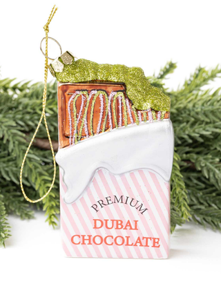 Dubai Chocolate Ornament
