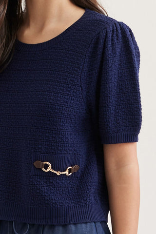Fancy Nancy Navy Sweater