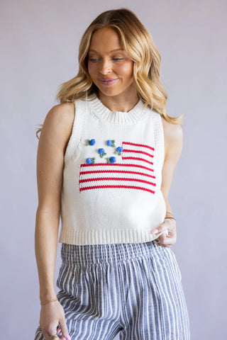 Flower Flag Tank