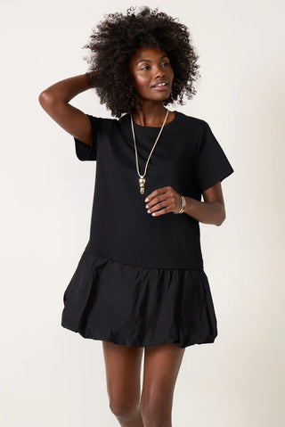 For Keeps Bubble Dress Black
