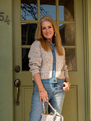 Francis Mixed Media Sweater