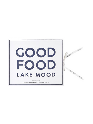 Good Food Lake Mood Board