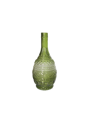 Hand Blown Glass Vase Green