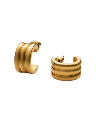 Hanna Huggie Earrings