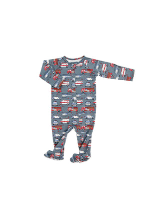 Ironman Zipper Footie