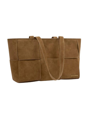 Katie Loxton Taya Suede Tote - Caramel