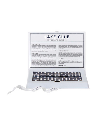 Lake Club Domino Set