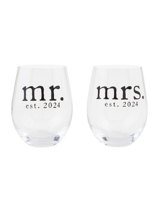 Mr. Mrs. Wine Set 2024