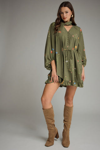 Olive Martini Dress