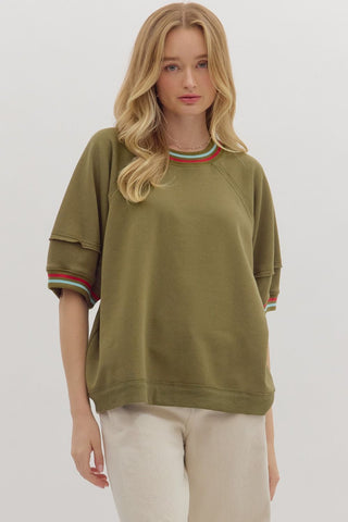 Olive Keen Top