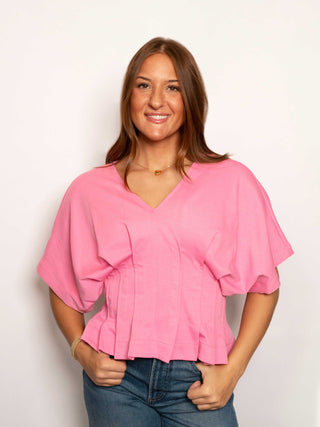 Pleat Please Top - Pink
