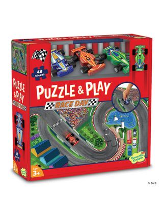 Racecar Puzzle and Play