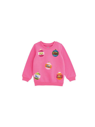 Sequin Ornament Sweatshirt - Toddler Girl