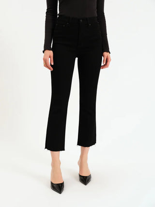 Shy Girl High Rise Crop Flare in Party