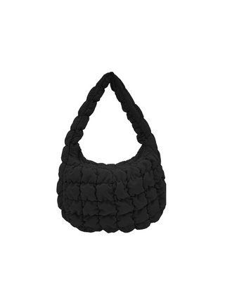 Small Quilted Bag - Black