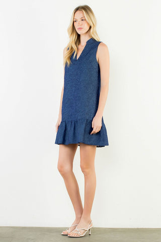 So Cute Navy Textured Dress