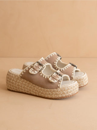 The Eugenia Embroidered Raffia
