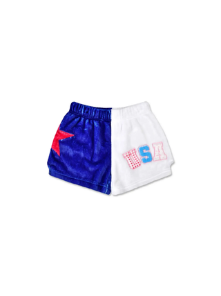 Theme USA Party Plush Short