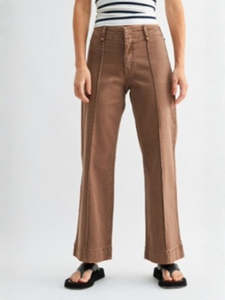 Vintage Brown Twill Trouser