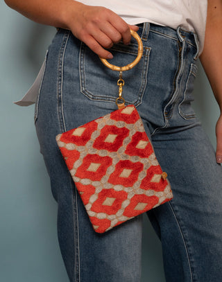 Pippa Crossbody Grey Coral