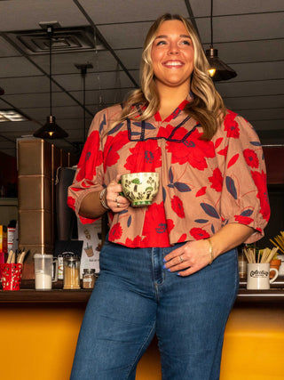 Zyler Floral Top