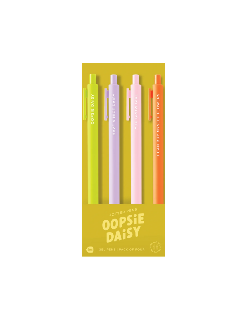 Jotter 4 Pack - Oopsie Daisy