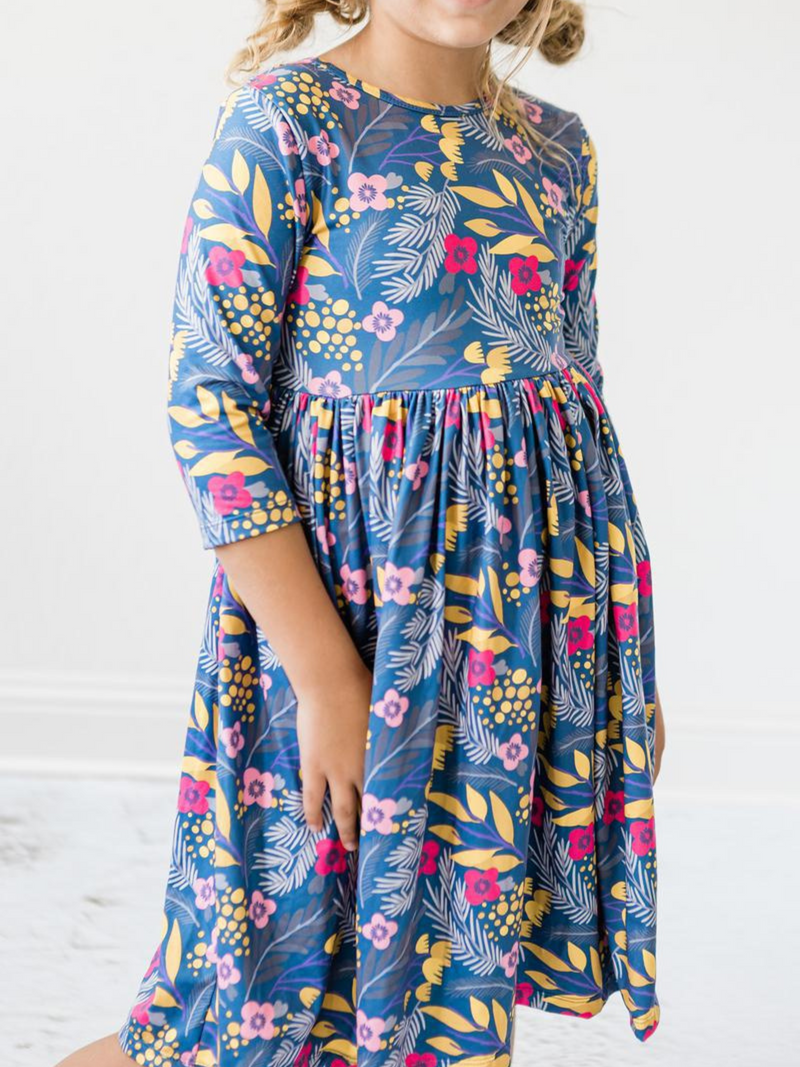 Floral Twirl Dress - Toddler Girl