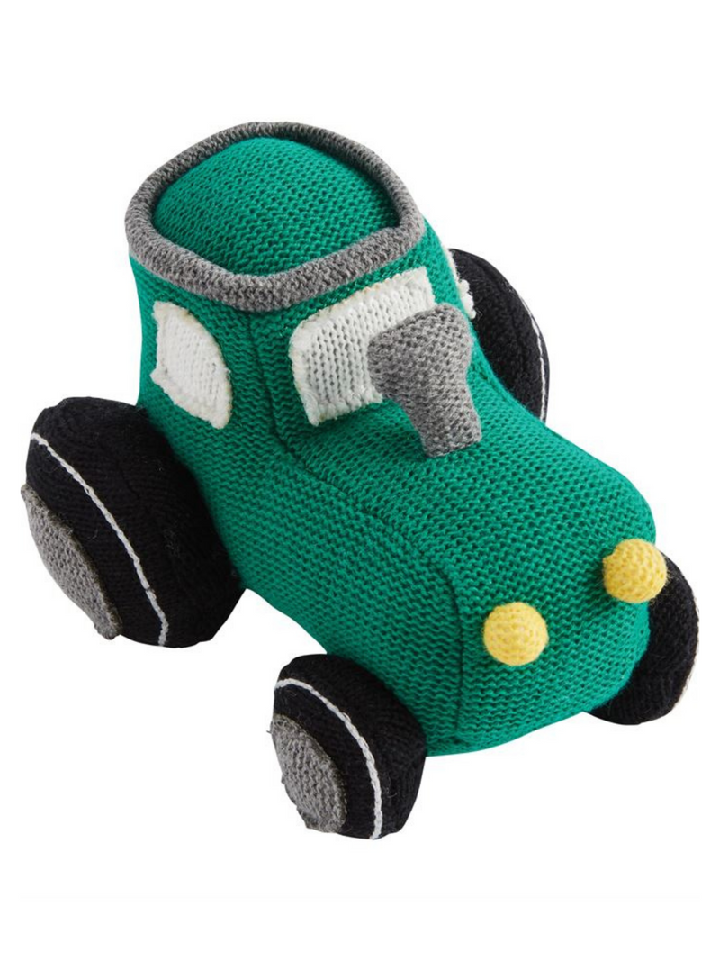 Tractor Knit Rattle