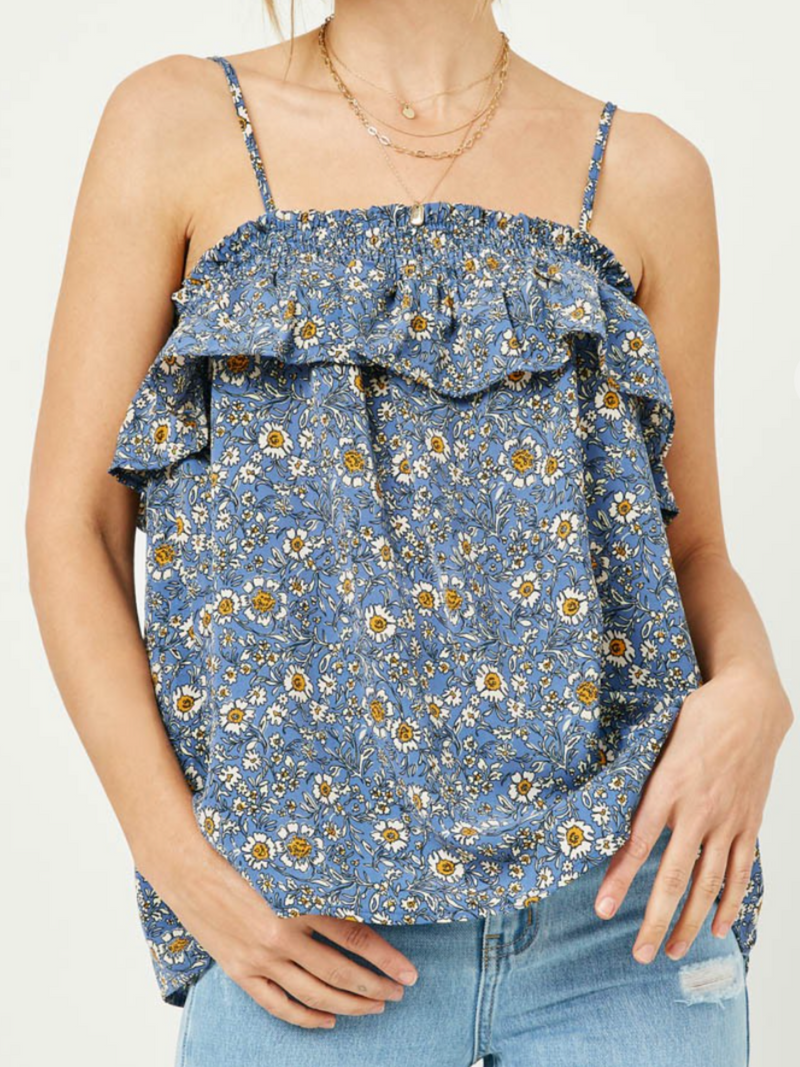 Sunny Day Floral Tank